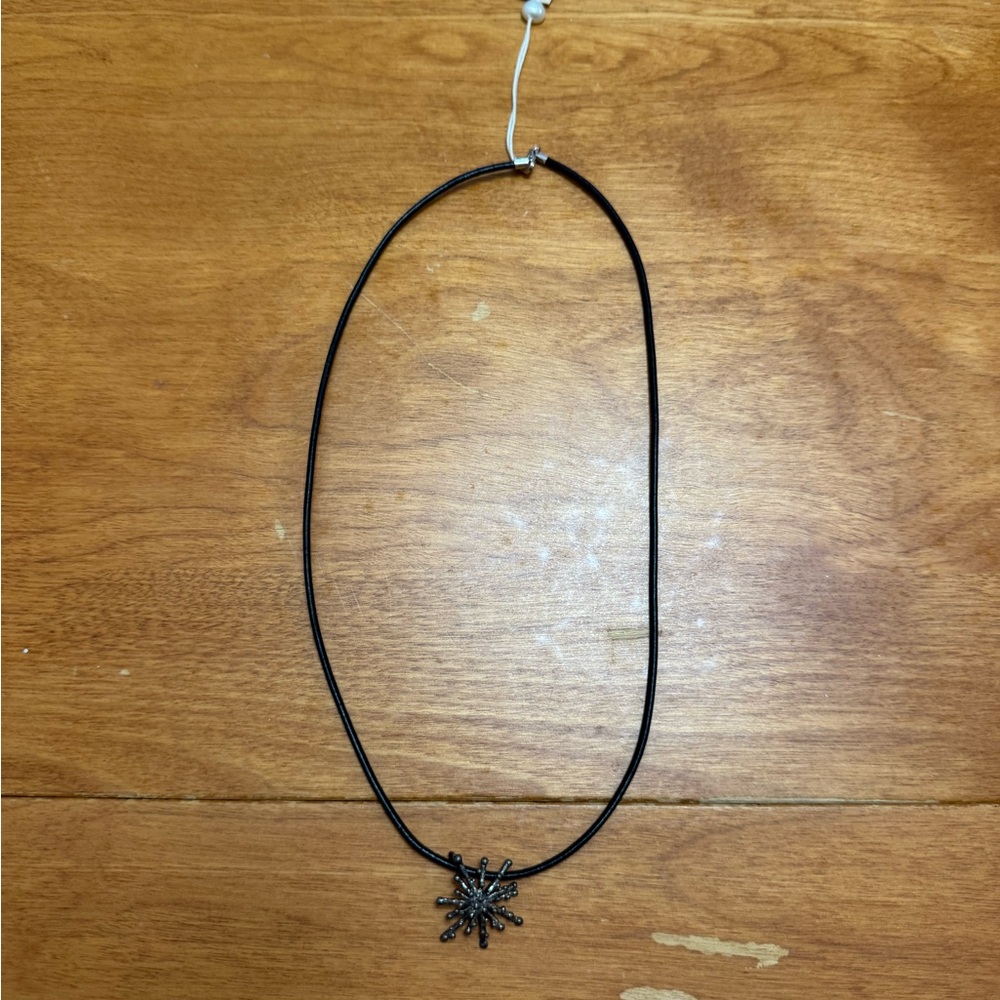 Elegant Black Pendant Necklace